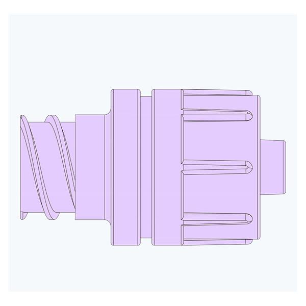 Tubing Valve Luer Activated DEHP Free Disposable 100/Bx, 1 BX/CA